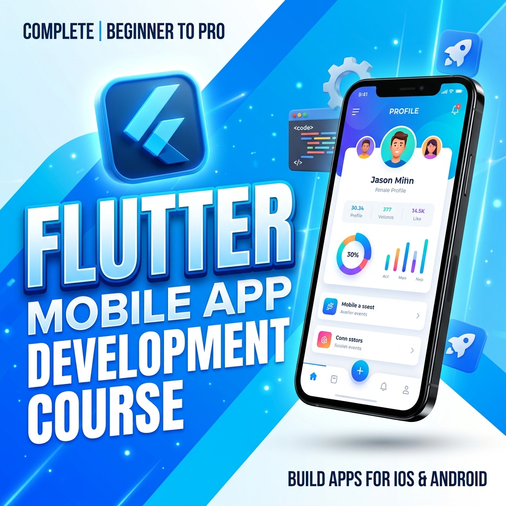 تطوير تطبيقات الموبايل بـ Flutter